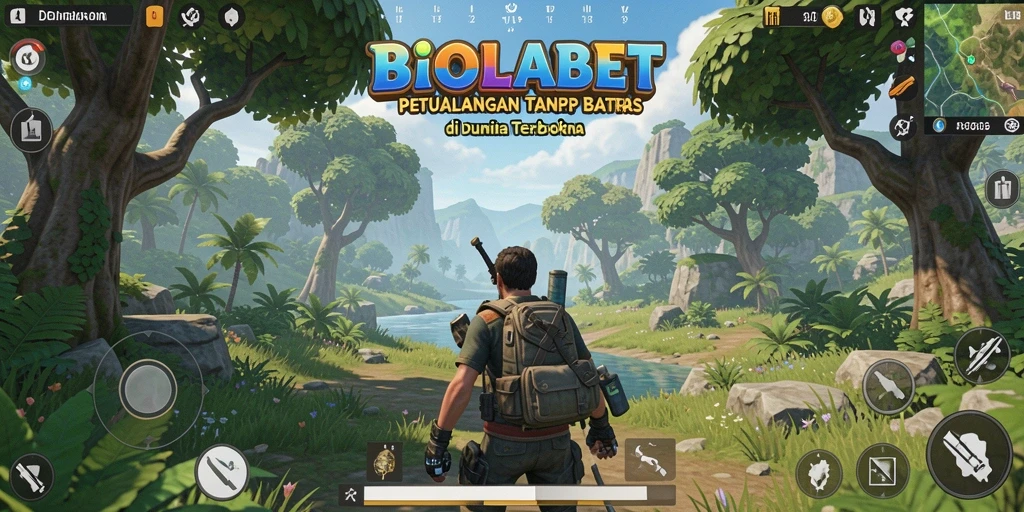 Gameplay menarik di dunia terbuka dalam BIOLABET.