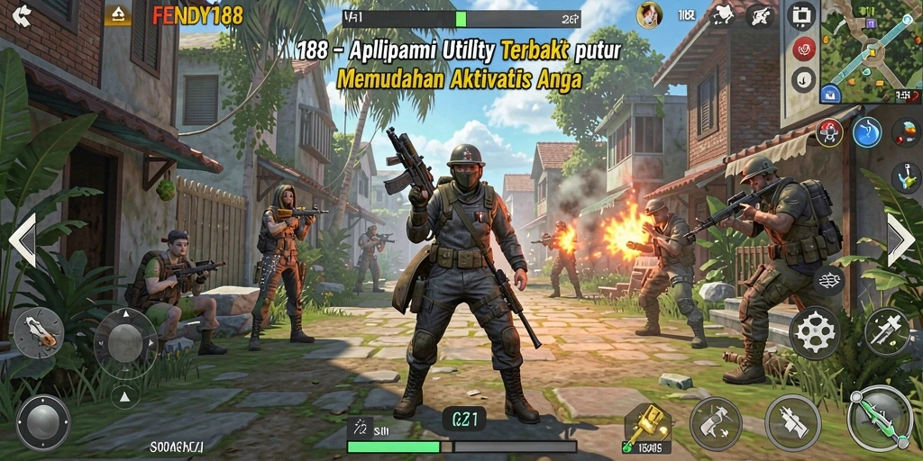 Tampilan utama FENDY188 dengan fitur Utility yang memudahkan pengguna.