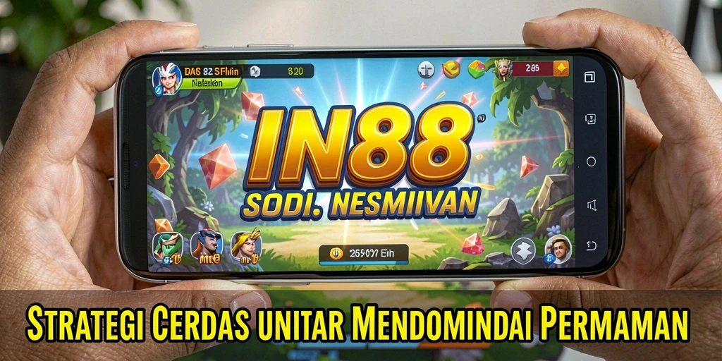 Screenshot gameplay IN88 menampilkan pertempuran strategi yang mendebarkan.