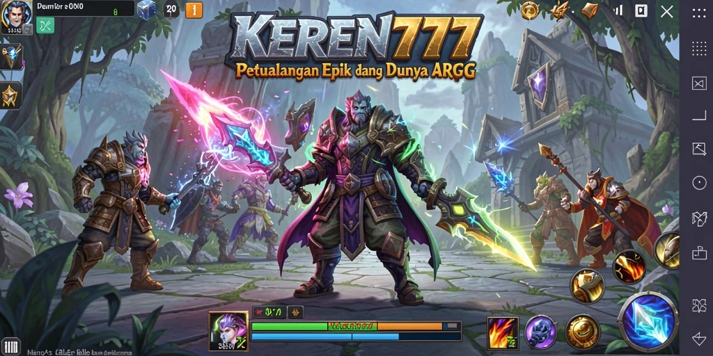 Tampilan gameplay KEREN777 yang menegangkan dan penuh aksi.