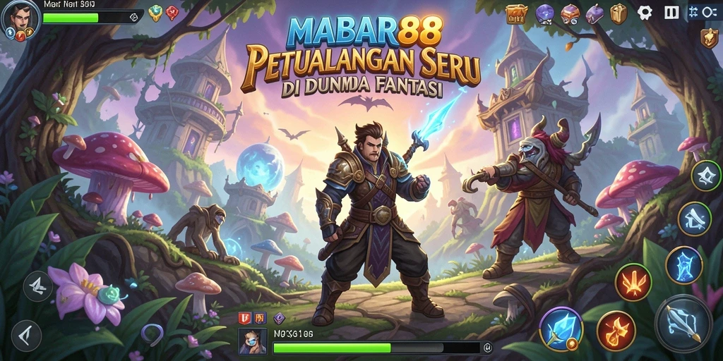 Screenshot MABAR88 menampilkan aksi seru di dunia petualangan.