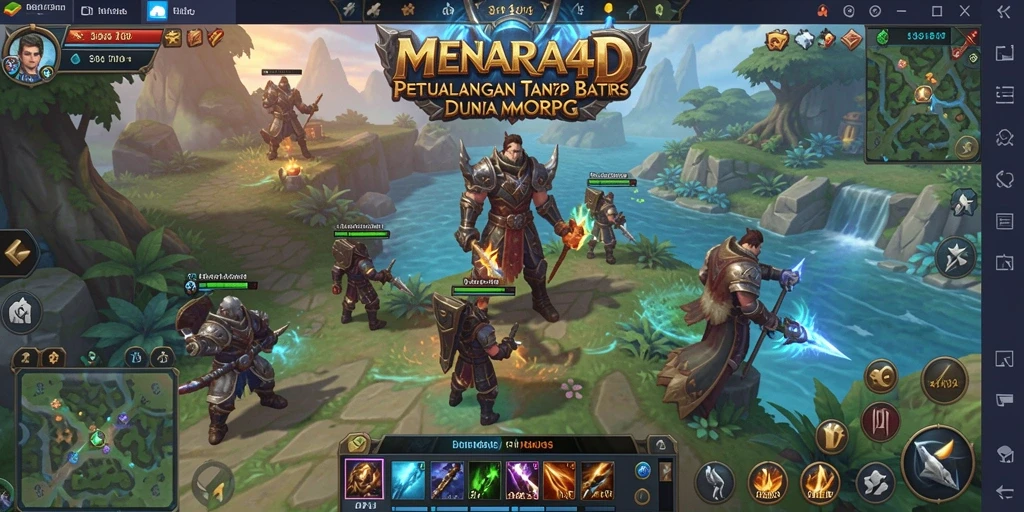 Gameplay seru dan mendebarkan dalam MENARA4D.