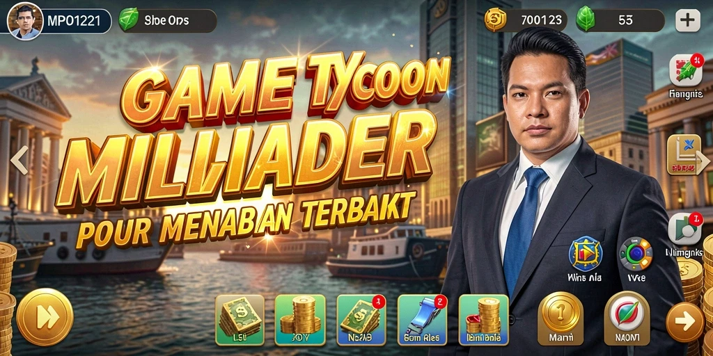 Tangkapan layar MPO1221 memperlihatkan aksi membangun kerajaan bisnis yang menantang.