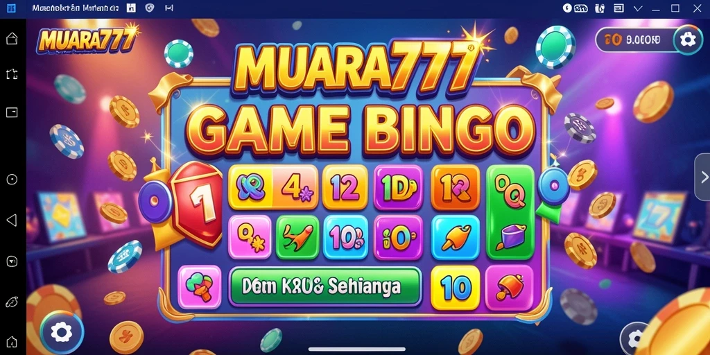 Tampilan gameplay Bingo yang seru dan menarik.