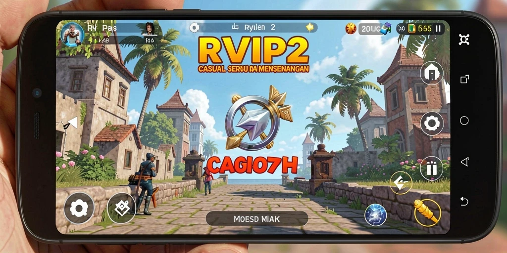 Tampilan gameplay menarik dari RVIP2 dalam suasana Casual.