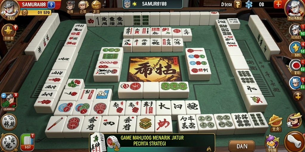 Gameplay menarik dari SAMURAI88 menunjukkan keasyikan Mahjong.