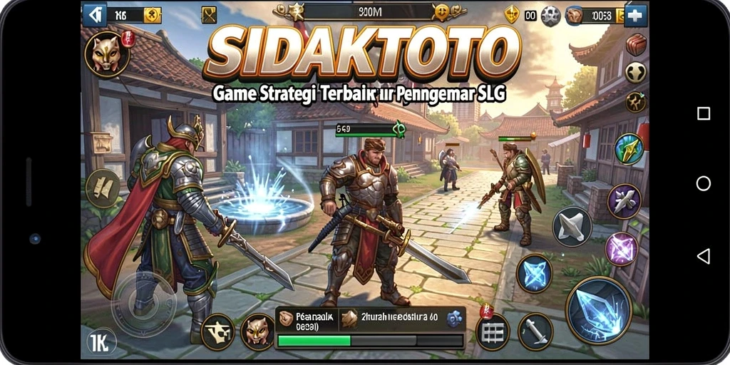 Screenshot gameplay SIDAKTOTO menampilkan aksi strategis yang mendebarkan.