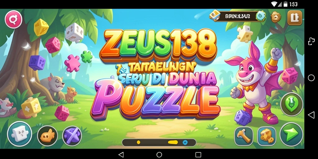 Tampilan gameplay ZEUS138 yang penuh dengan teka-teki menantang.